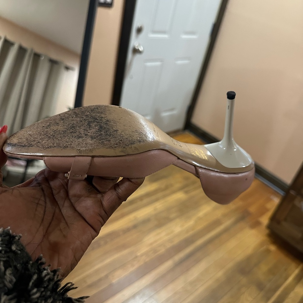 Gucci Pink and White Women's Heels